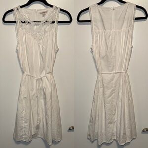 NWOT Knox Rose Crochet Lace White Mini Dress